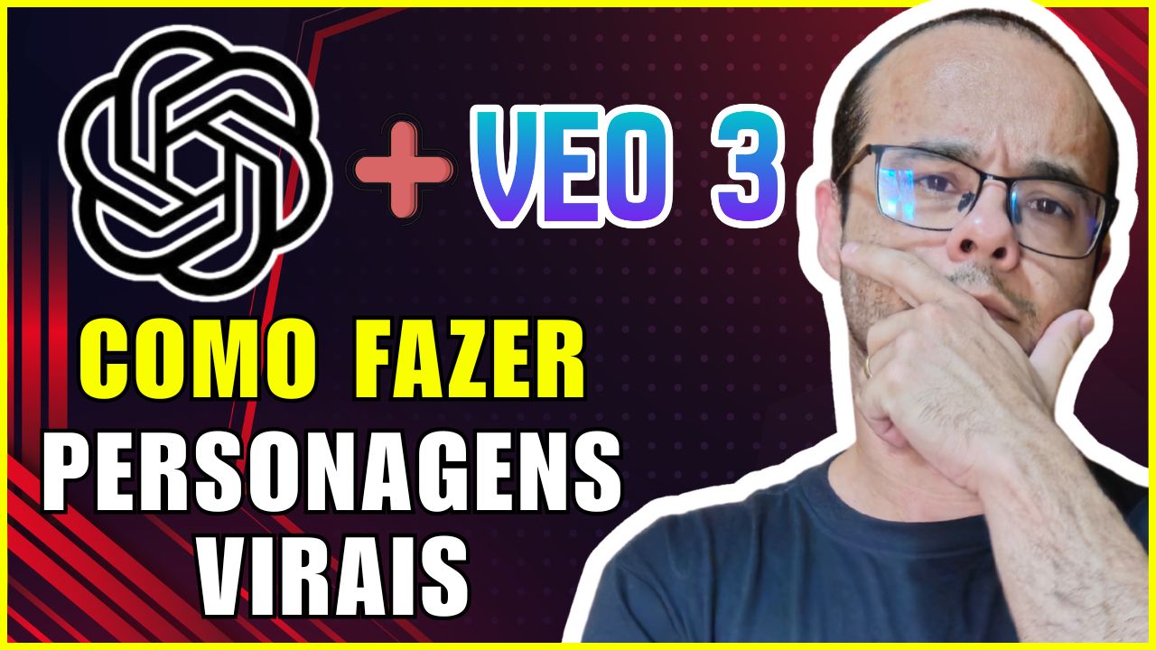Como Criar Vídeos Criativos com o Veo 3 Usando Prompts do ChatGPT
